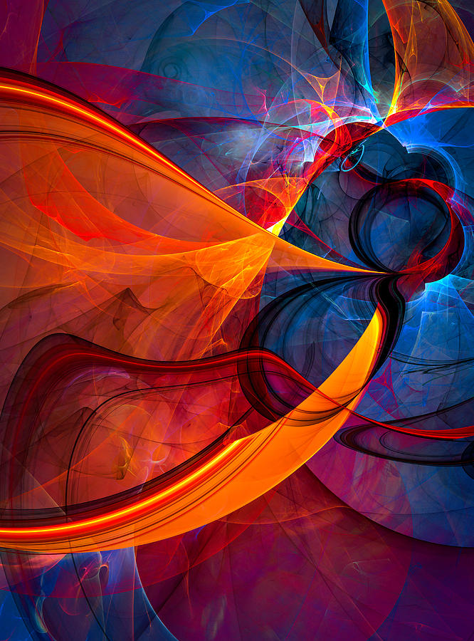 Infinity - Abstract Art Digital Art by Modern Abstract