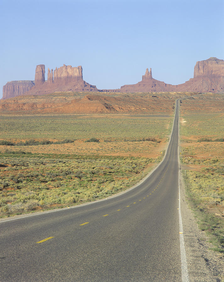 Infinity Road, Monument Valley, Arizona Photograph by Joe Sohm