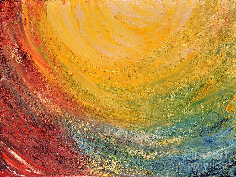 Infinity Painting by Teresa Wegrzyn