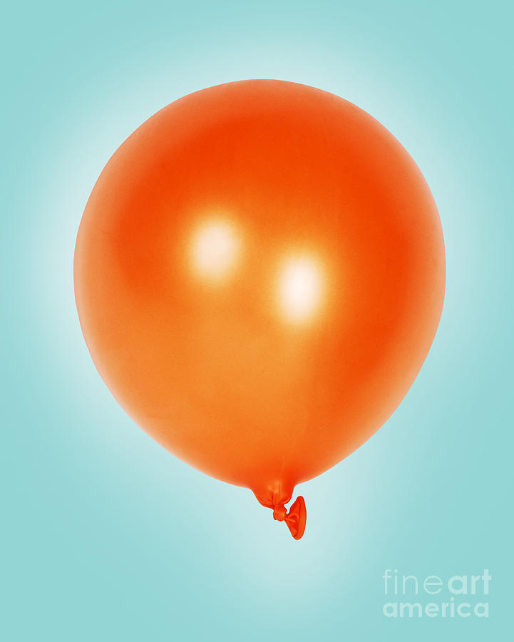 Inflated Balloon Photograph by Photo Researchers
