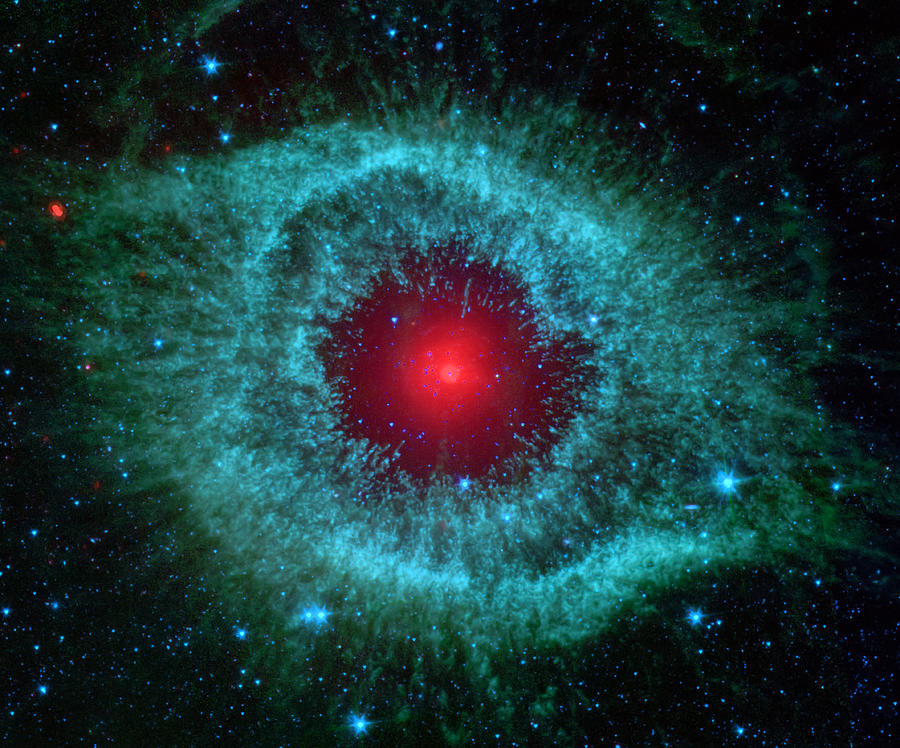 Infrared Helix nebula Photograph by Eti Reid