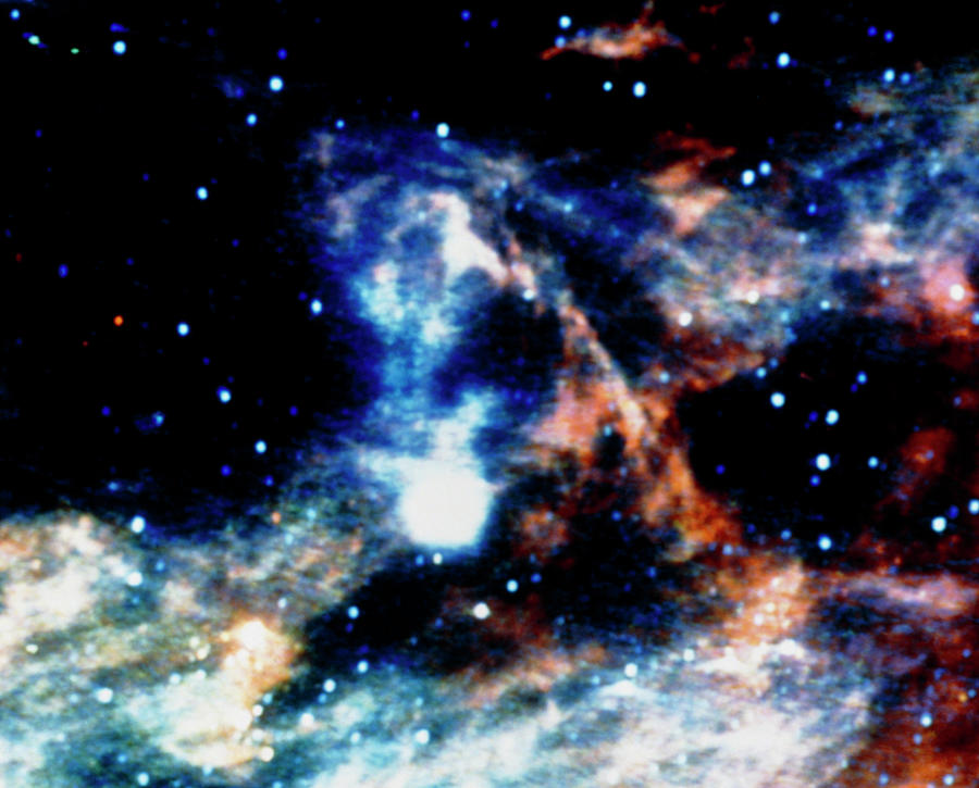Infrared Image Of Interstellar Medium Photograph by Nasa/science Photo Library