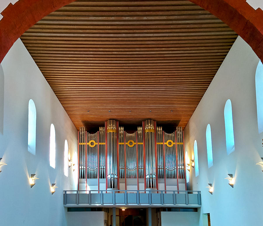 Ingelheim organ Photograph by Jenny Setchell