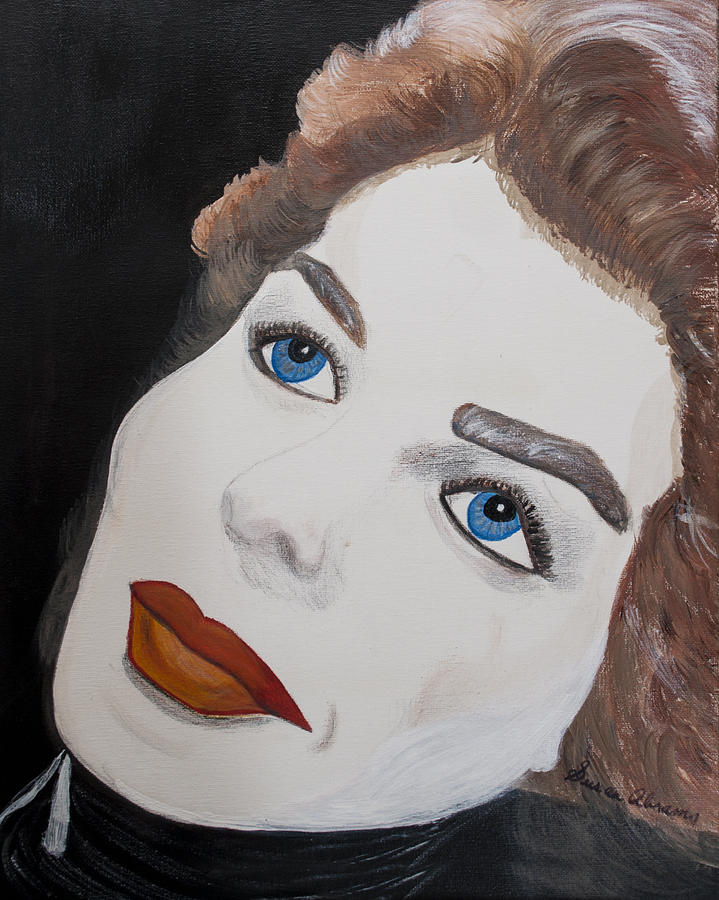 Ingrid from Casa Blanca Painting by Susan Abrams | Fine Art America