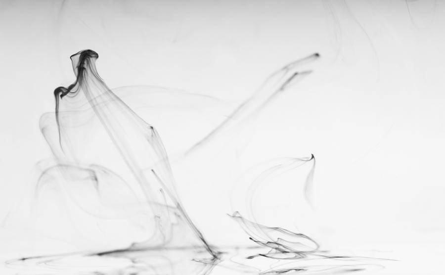 Ink In Water  Photograph by Catherine Lau