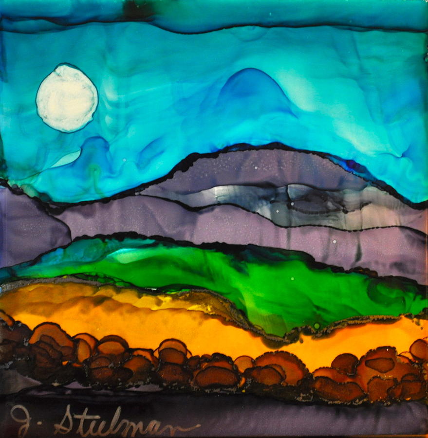Inkscape 18 Painting by Jane Steelman