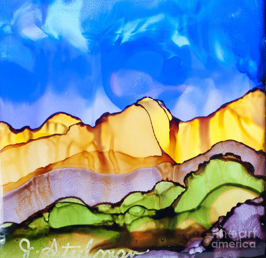 Inkscape 35 Painting by Jane Steelman Fine Art America
