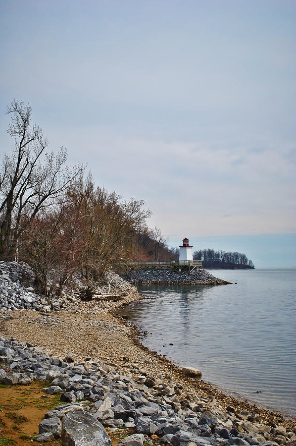 Inlet Lighthouse Photograph by Greg Jackson