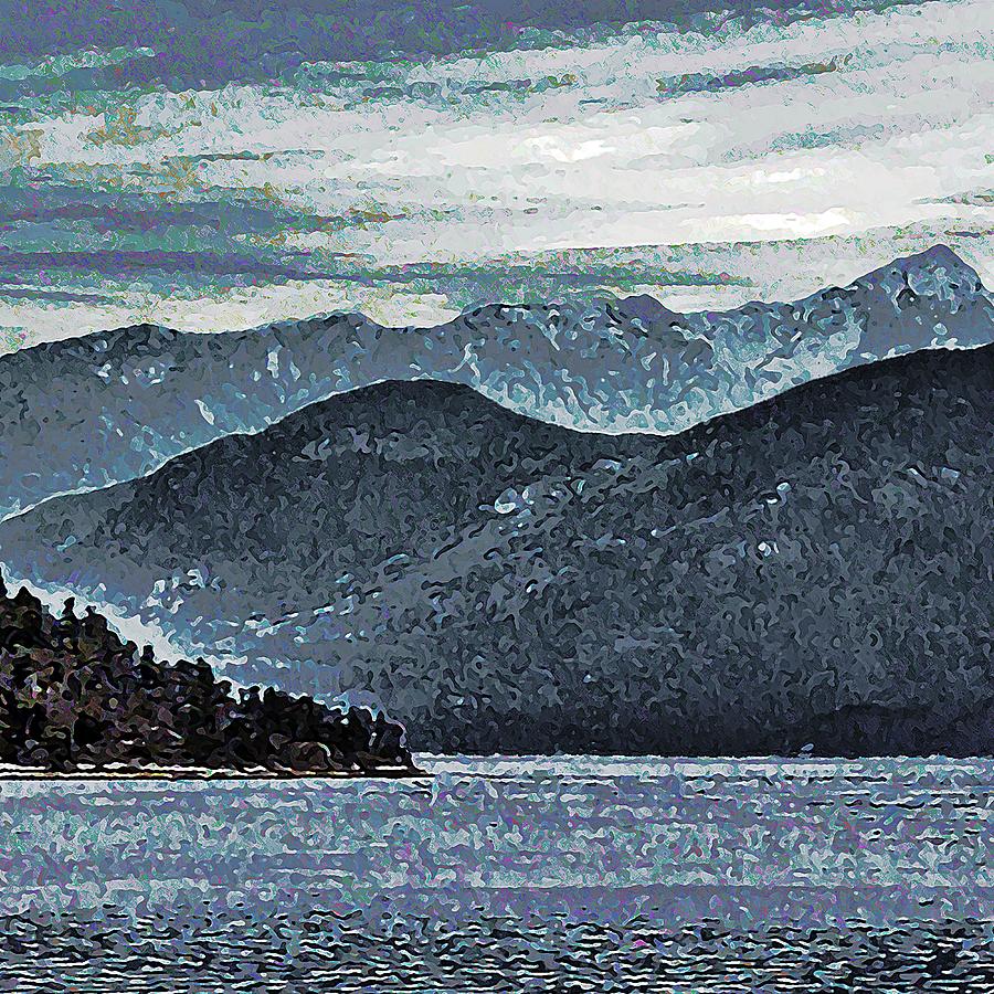 Mountain Photograph - Inlet View by Stanley Funk