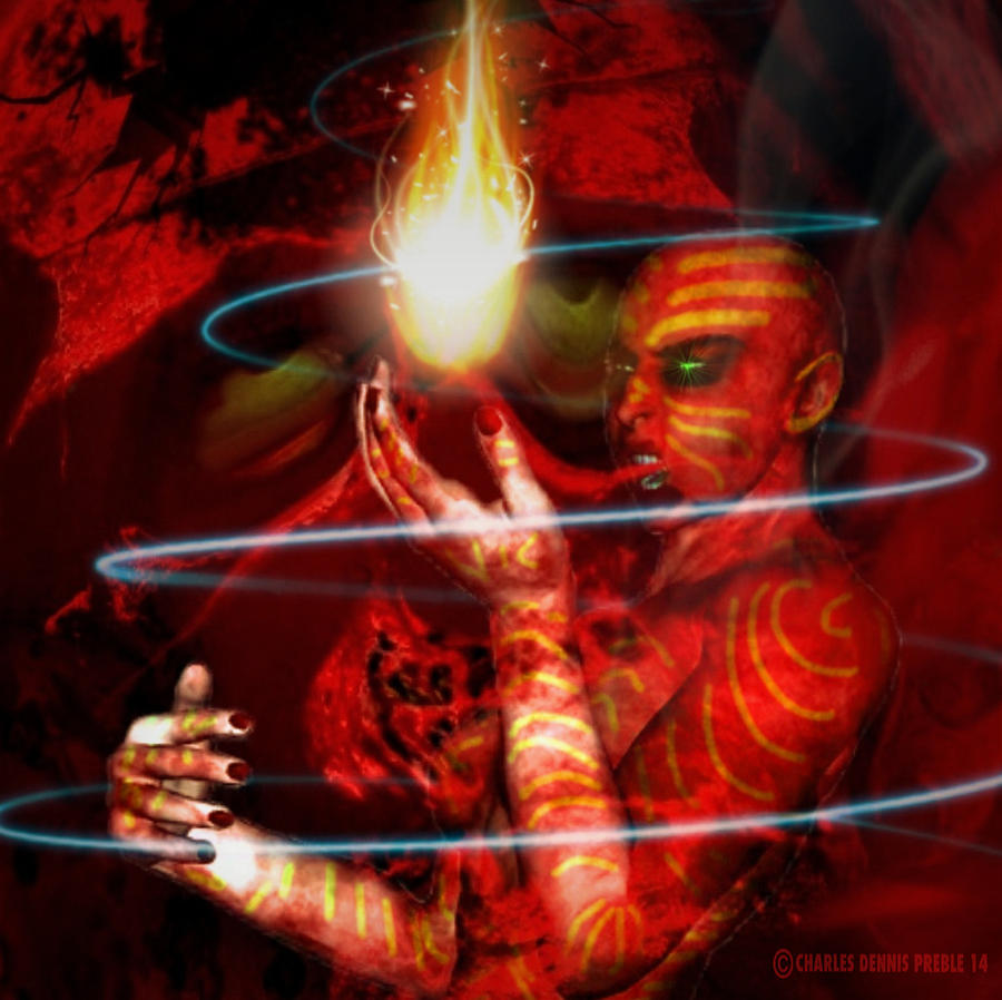Inner Demon Digital Art by D Preble - Fine Art America