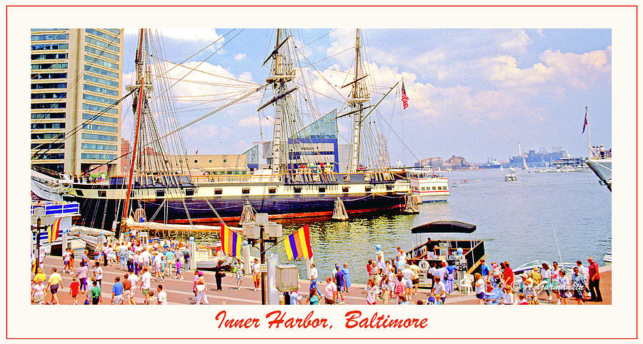 Inner Harbor Baltimore Maryland Photograph by A Macarthur Gurmankin
