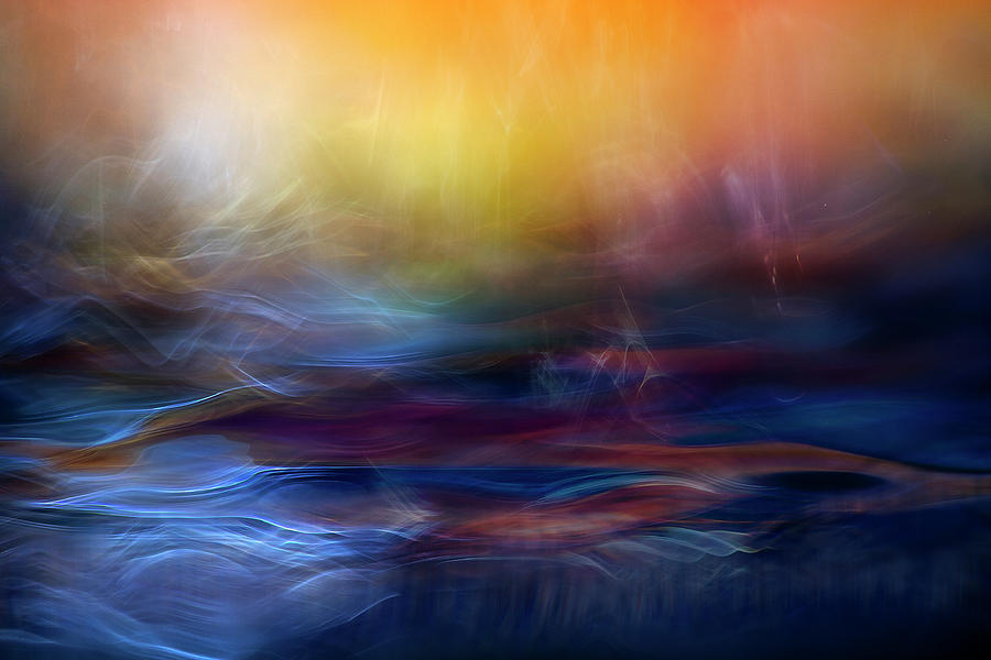 Abstract Photograph - Inner Peace by Willy Marthinussen