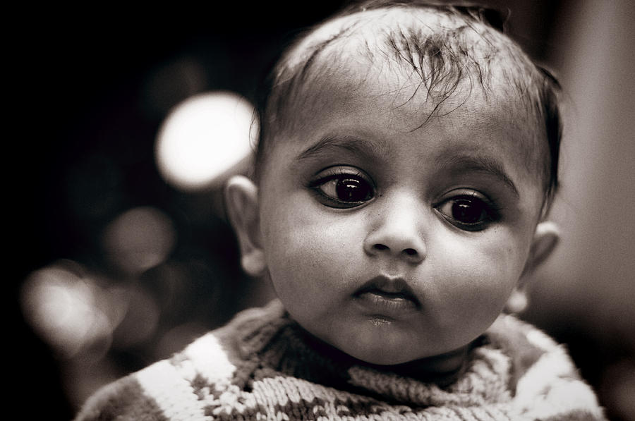 Portrait Photograph - Innocence by Money Sharma