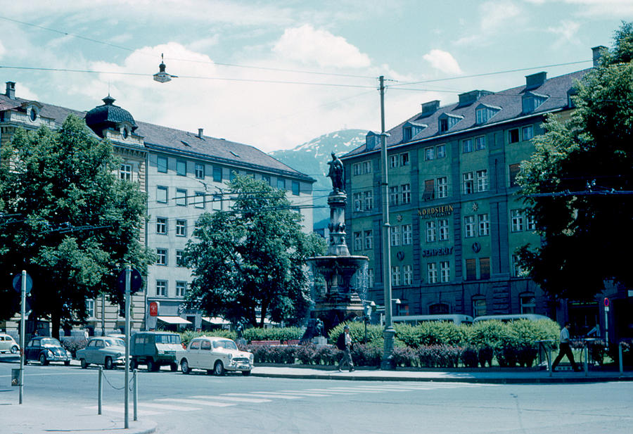 Innsbruck Photograph - Innsbruck Austria 3 1962 by Cumberland Warden Innsbruck Photograph - Innsbruck Austria 3 1962 by Cumberland Warden