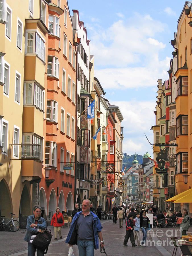 Innsbruck Color Photograph by Ann Horn