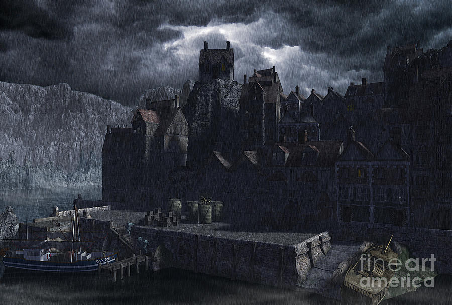 Innsmouth Digital Art by Russell Smeaton