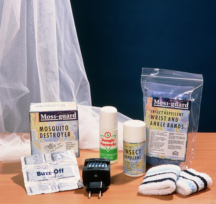 Insect Repellents Used To Prevent Malaria Photograph By Sheila Terry Science Photo Library