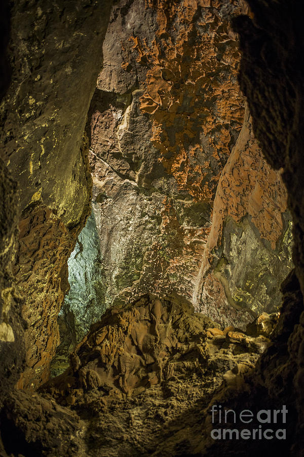 Inside a colorful cave Photograph by Patricia Hofmeester