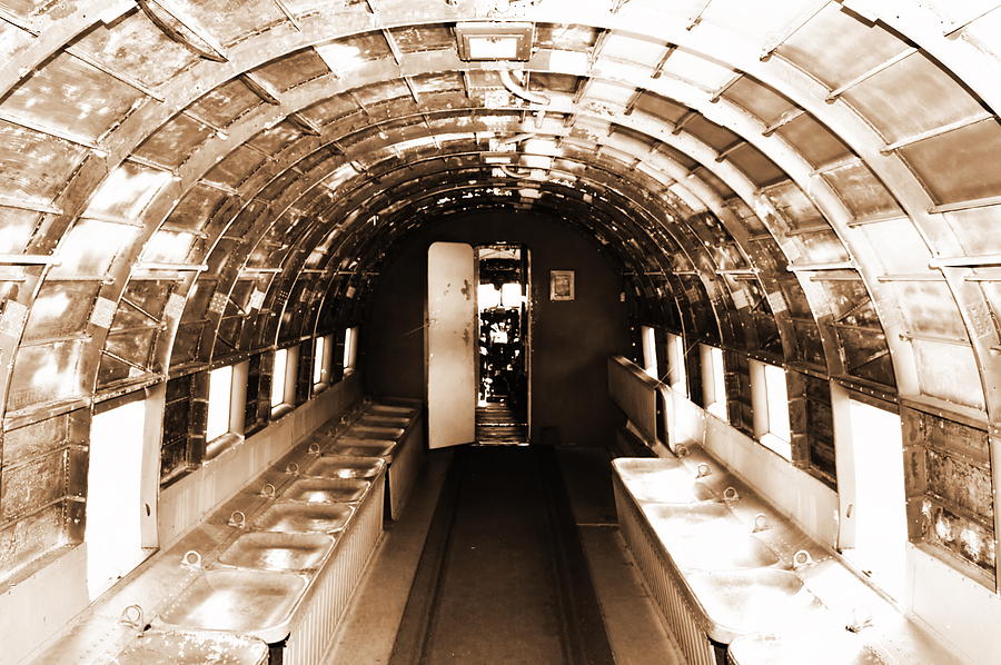 Inside a Douglas C-53D Skytrooper Photograph by Christina Ochsner