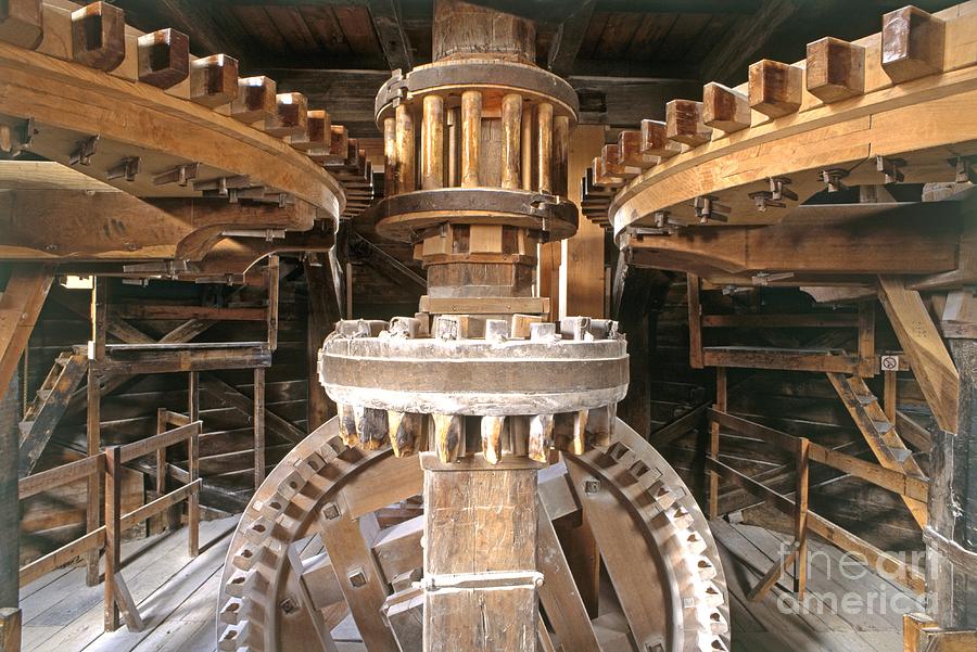 Inside A Dutch Windmill Photograph by Dorling Kindersley