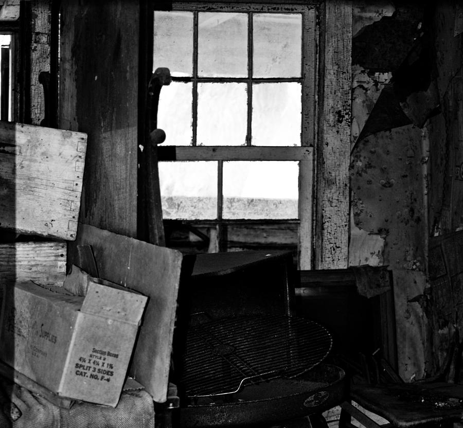 Old Photograph - Inside abandonment 2 by Tara Lynn
