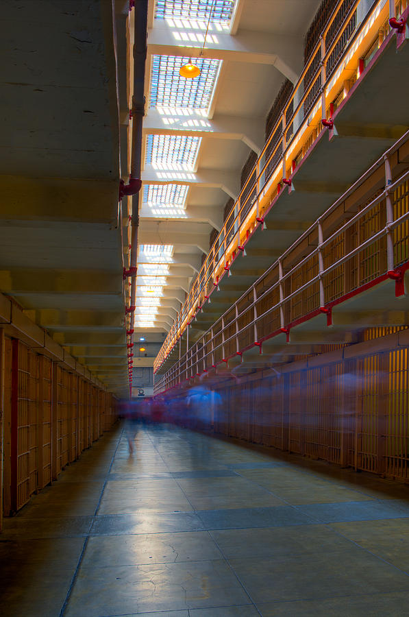 Inside Alcatraz Photograph