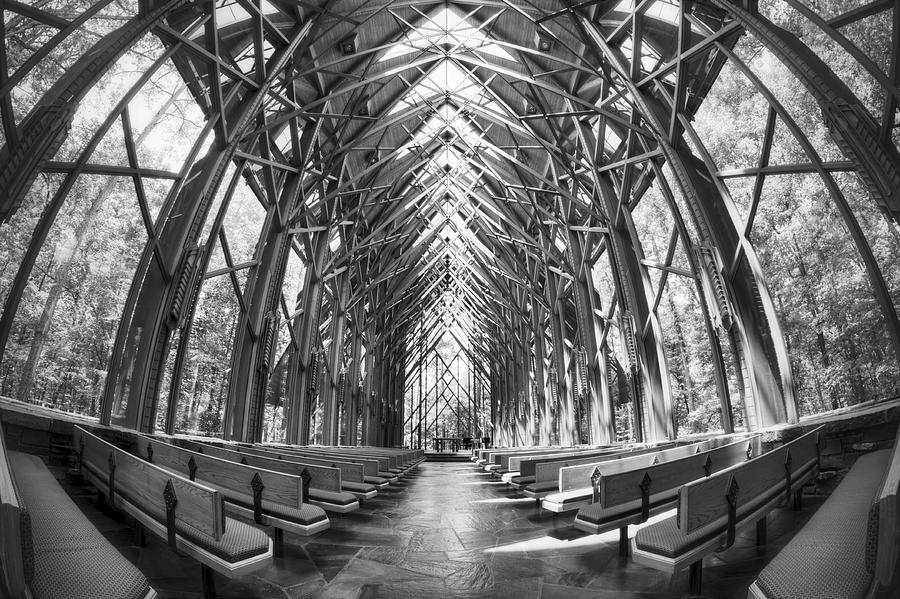 Inside Anthony Chapel - Hot Springs - Arkansas Photograph by Jason Politte
