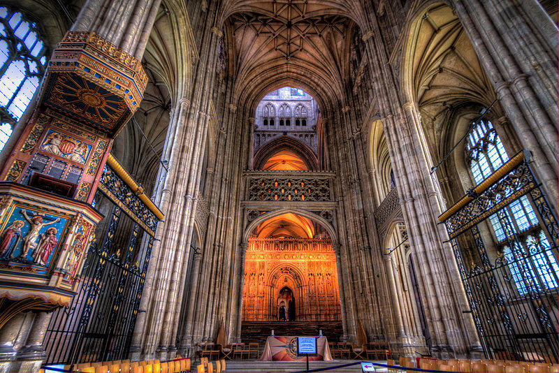 Inside Canterbury Cathedral Photograph by Tim Stanley