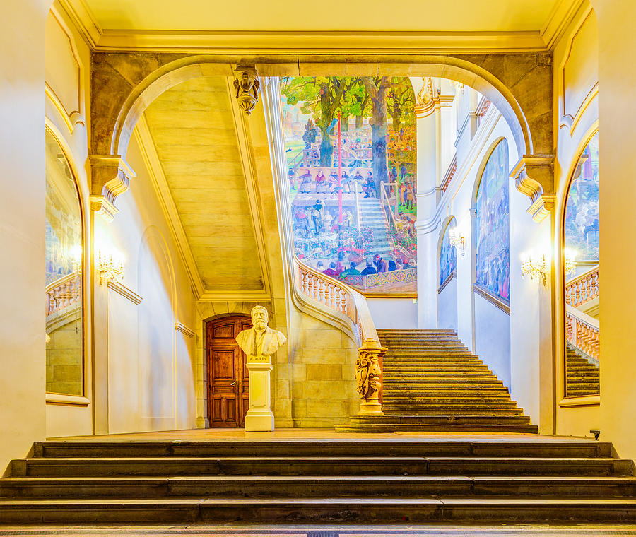 Inside Capitole de Toulouse Photograph by Semmick Photo
