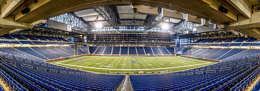 Detroit Lions Photograph - Inside Ford Field by John McGraw