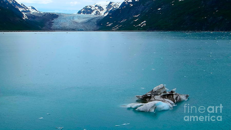 Mountain Photograph - Inside Glacier Bay by Jacqueline Athmann