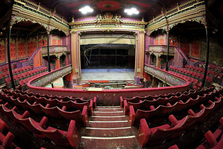 Inside Hulme Hippodrome An Old Music Photograph by Christopher Furlong