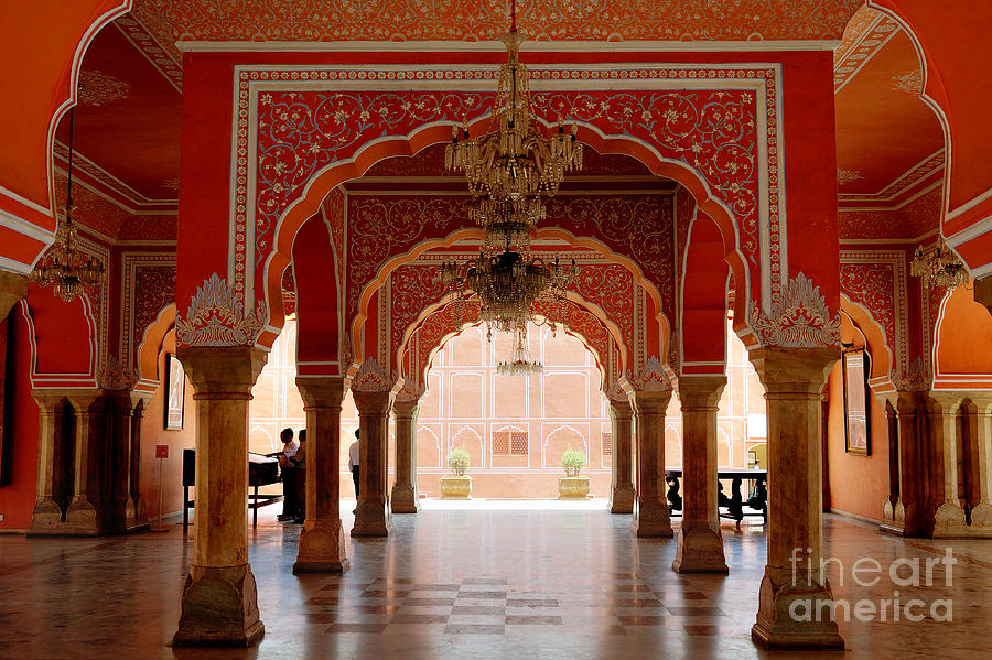 Inside Jaipur Palace Photograph by Colin Woods - Fine Art America