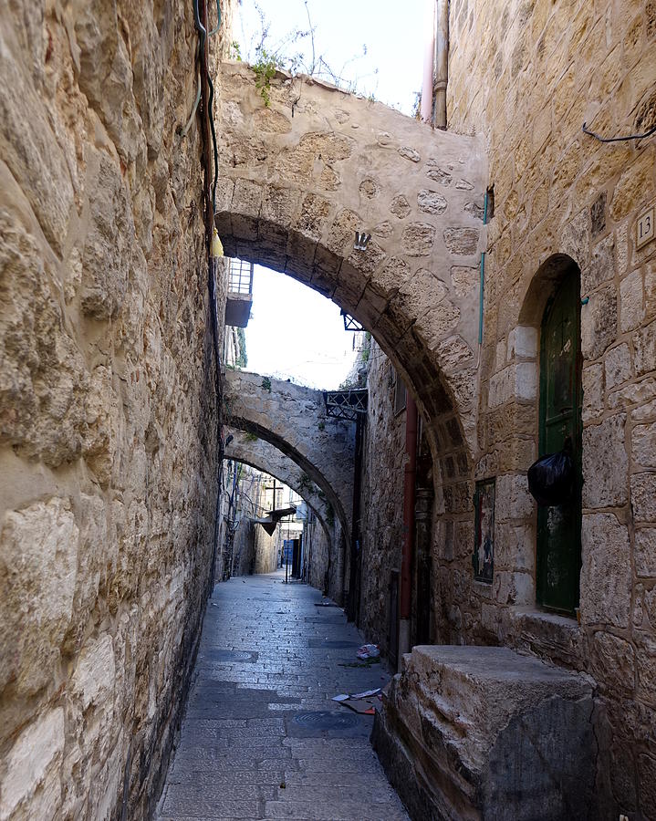 Inside Jerusalem Photograph by Rita Adams