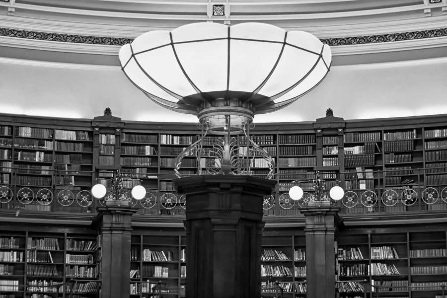 Inside Liverpool Library Photograph by Georgia Clare