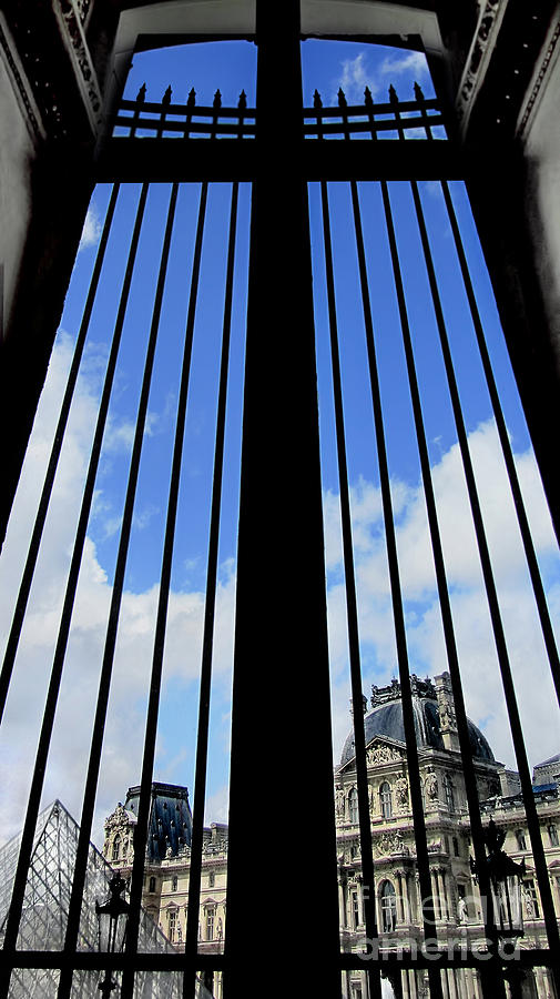 Inside Louvre View Photograph by Jennie Breeze