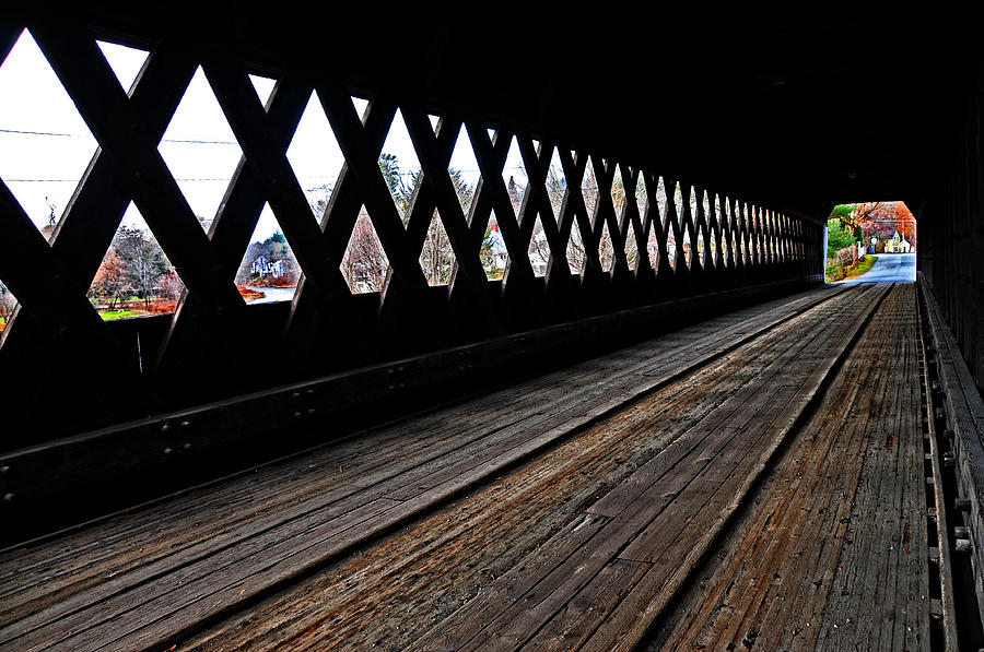 Inside Middle Bridge Photograph by Mike Martin