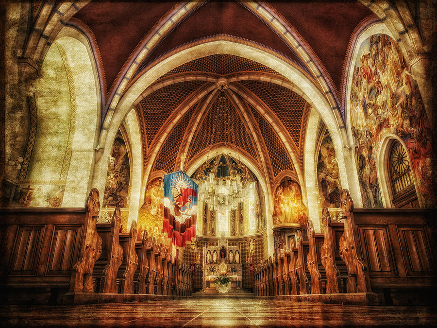 Inside Of A Church Photograph