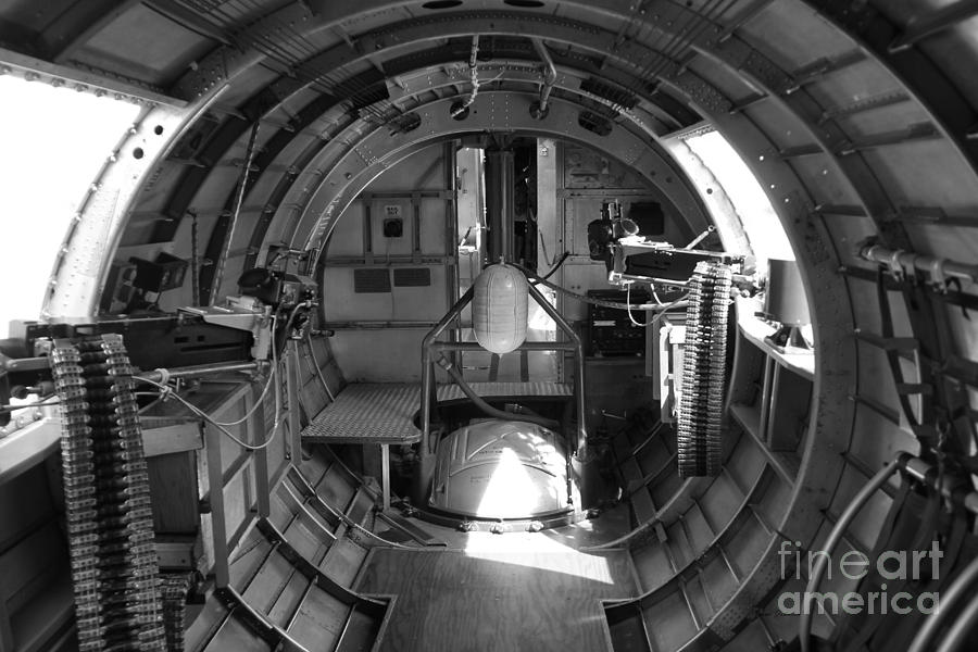 Inside of B-17 Photograph by Yumi Johnson