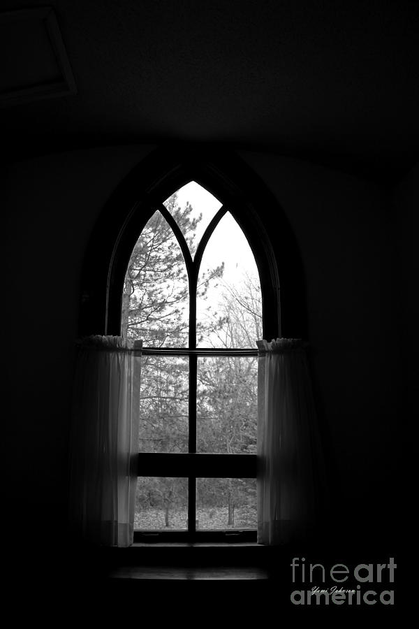 Inside of Church window Photograph by Yumi Johnson