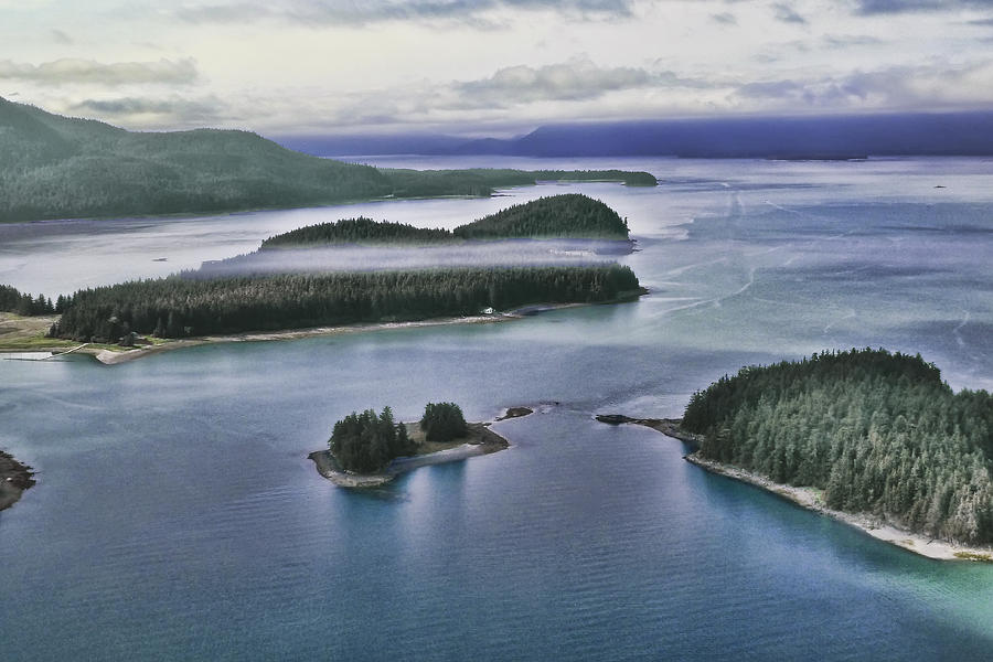 Inside Passage from the Air Photograph by Betty Eich