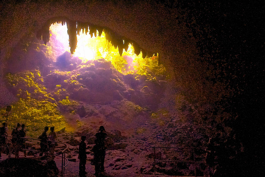 Inside the Camuy Cavernas Photograph by Sandra Pena de Ortiz