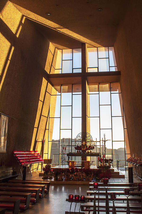 Inside the Chapel of the Holy Cross Photograph by Fred Larson