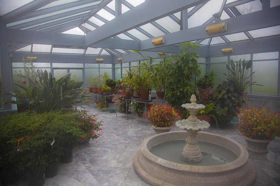 Inside the Conservatory Photograph by Jack R Perry