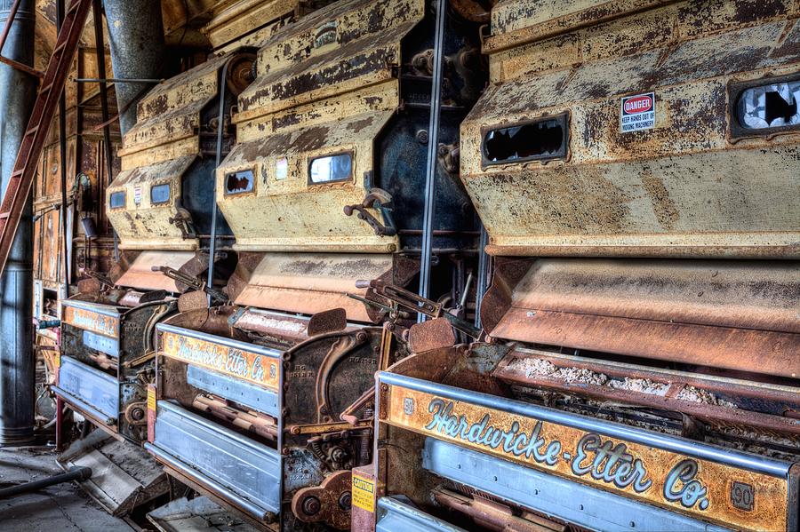 Cotton Gin Photograph - Inside the Cotton Gin by JC Findley