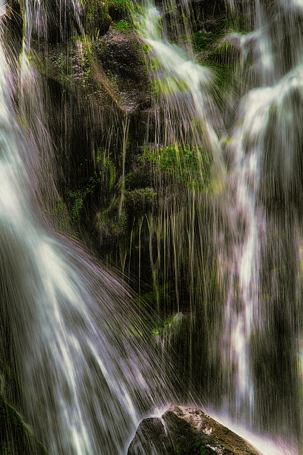 Waterfall Mixed Media - Inside the Falls by John Haldane