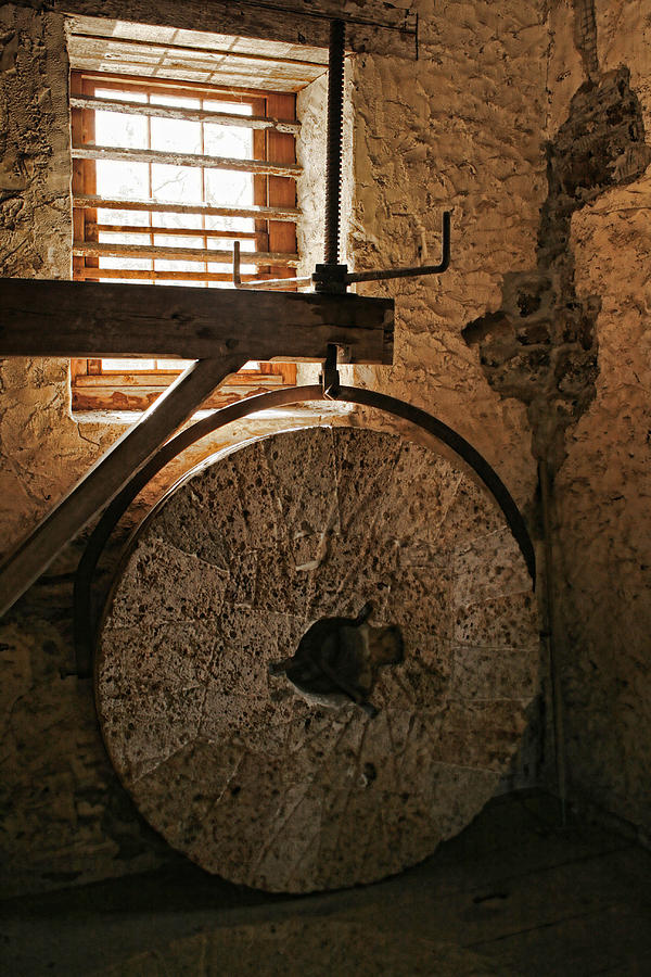 Inside the Gristmill Photograph by Kristia Adams