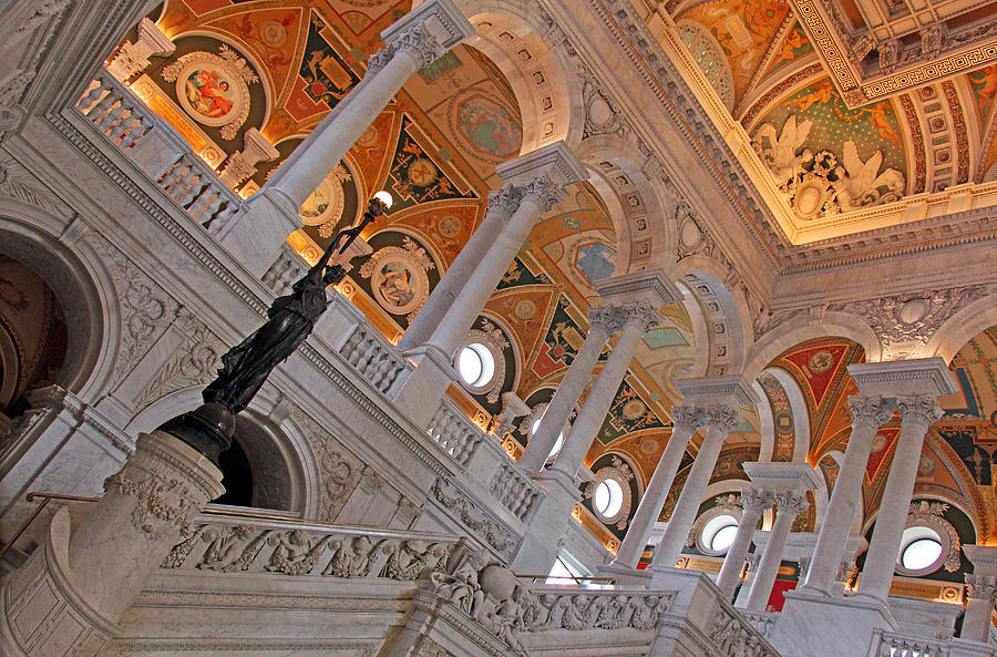 Inside The Library Of Congress Photograph by Cora Wandel