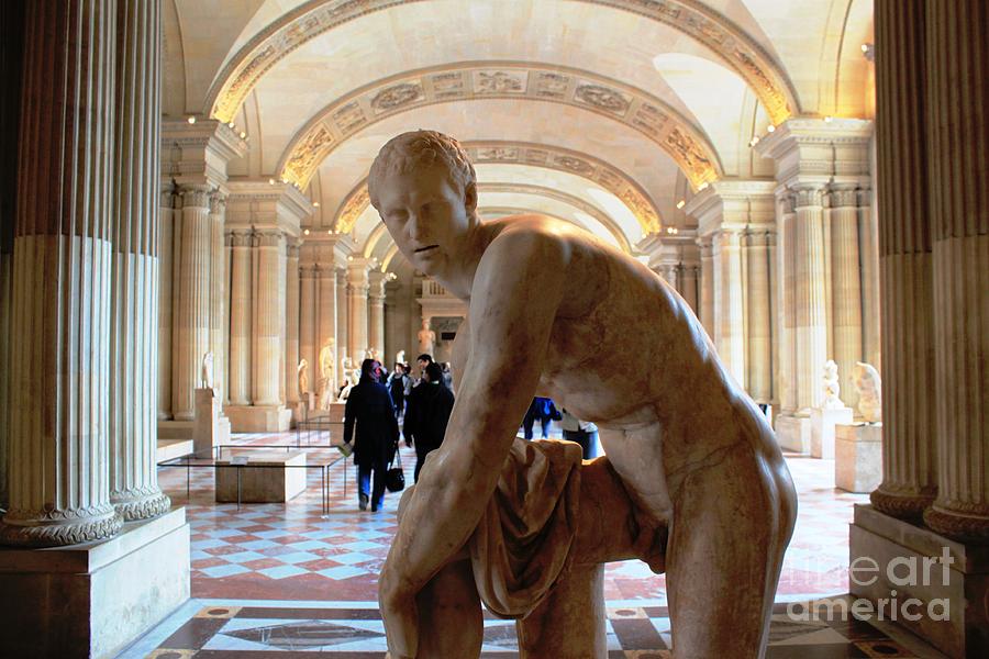 Inside the Louvre Museum Photograph by Rita Brown