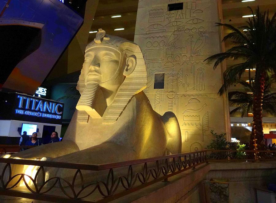 Inside the Luxor Photograph by Donna Spadola